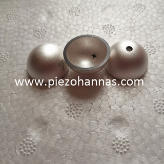 PZT5A Material Piezo Ceramic Hemisphere Transducer for Acoustic Sensor