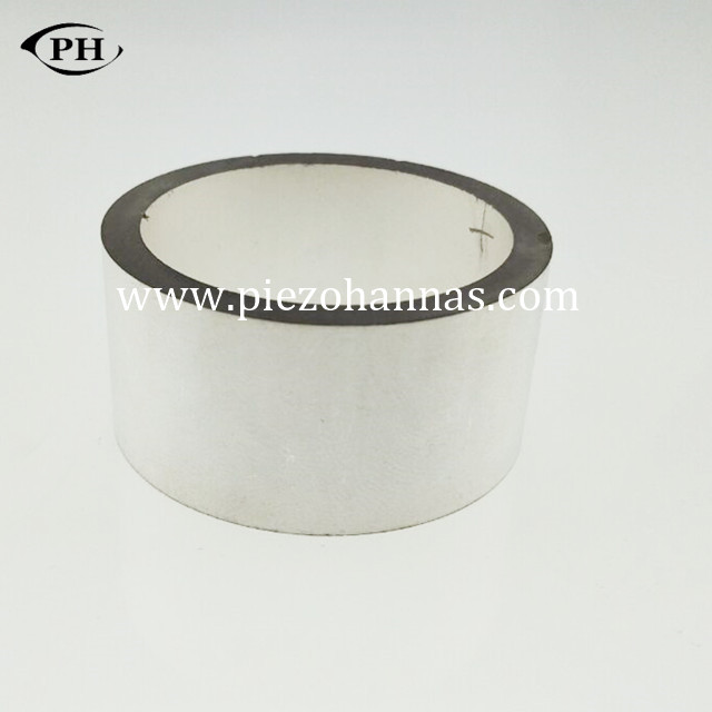 45mmx15mmx5mm alumina customized ring shape ultrasonic piezoceramic rings