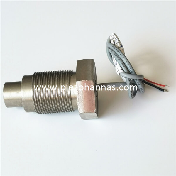 Stainless Steel 200Khz Piezoelectric Ultrasonic Transducer for Ultrasonic Level Gauge