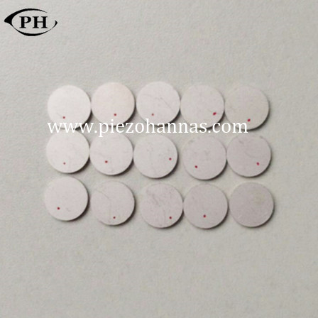 50mmx3mm polarity resonant frequency piezo discs with P5 material 