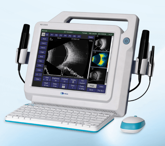 Customize 10Mhz A -scan Ultrasound Probes for Ophthalmology
