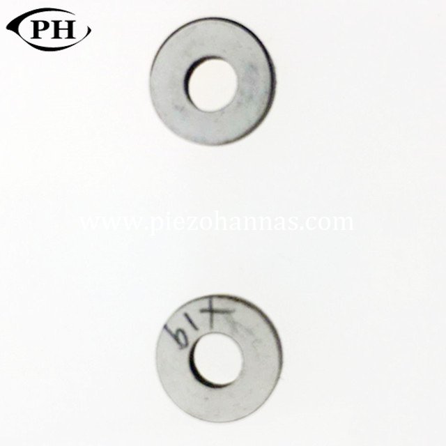 P82-38*16*5mm ring piezo bimorph actuator for ultrasonic detector