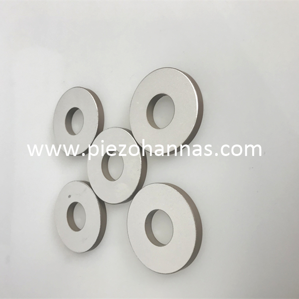 P4 material piezoelectric ceramic ring for tooth-cleaning