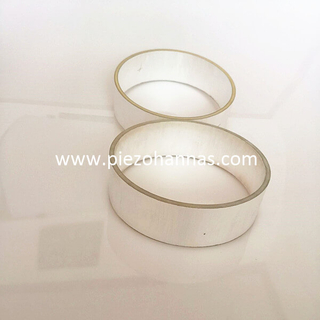 Customized Silver Plating Piezo Cylinder for Underwater Acoustics 