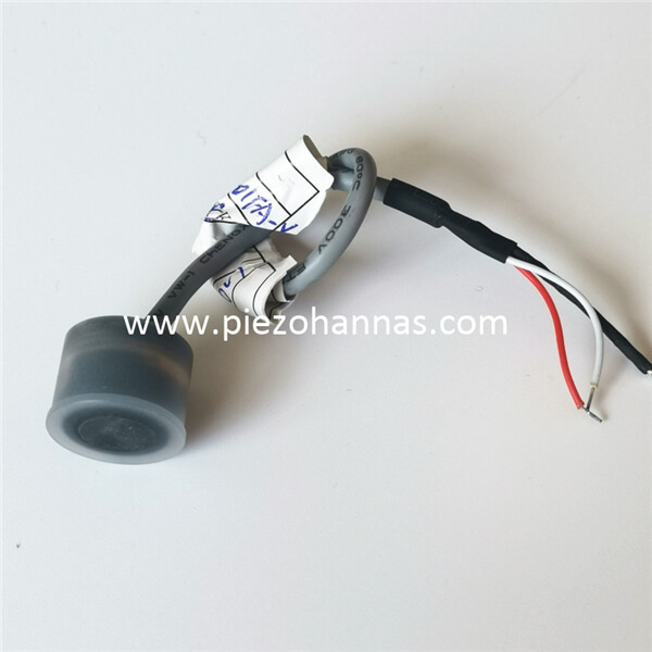 80KHz PVDF Housing Ultrasonic Transducer Distance Measurement for Level Sensor