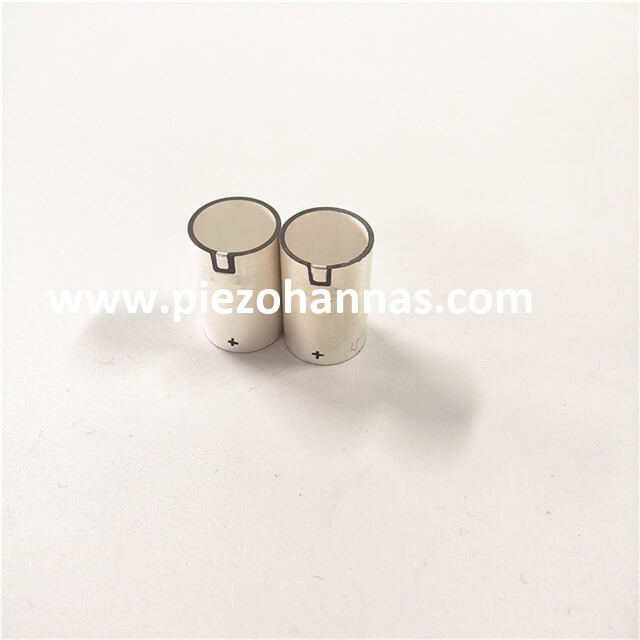 Wrap-around Electrode Piezoelectric Ceramics Tube for Acoustic Emissions Sensors