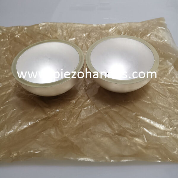 Silver Plating Piezo Hemisphere Focus Bowls for Sonar