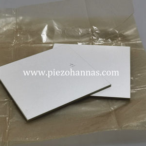 Pzt Materials Piezo Ceramics Plate for Underwater Acoustic