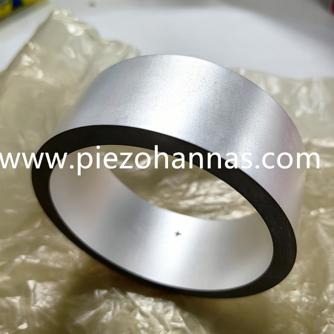 Silver Electrode Piezoceramic Tubes