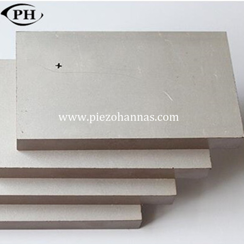 Custom Piezo Ultrasonic Piezoeletric Plate Datesheet PZT-5 for Ignition