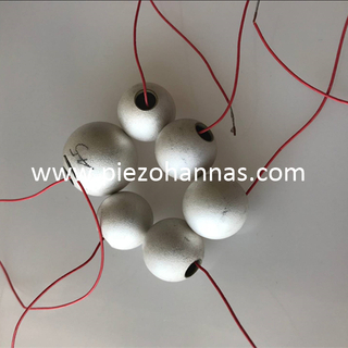 Piezo Ceramics Poling Pzt Ceramic Spheres for Sidescan Sonar
