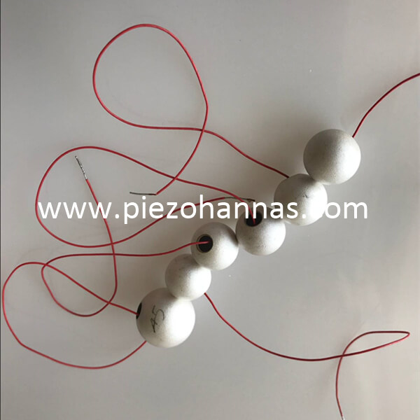 Custom Piezo Hollow Spheres And Hemispheres for Omnidirectional Transducers