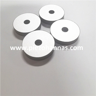 Piezoelectric Ceramic Materials Piezo Ring for Non-destructive Testing Transducers
