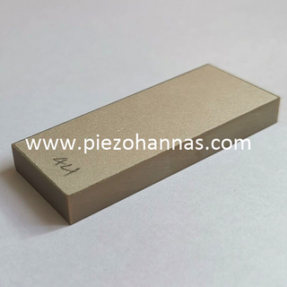 PZT4 Stock 55,5*25*1,7Mhz piezoelektrisk plattgivare 