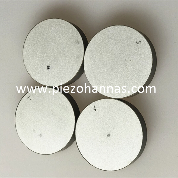 piezoelectric ceramic disc transducer for matter dispersion