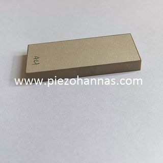 Custom Piezoelectric Ceramic Plate for Vibration Transducers 