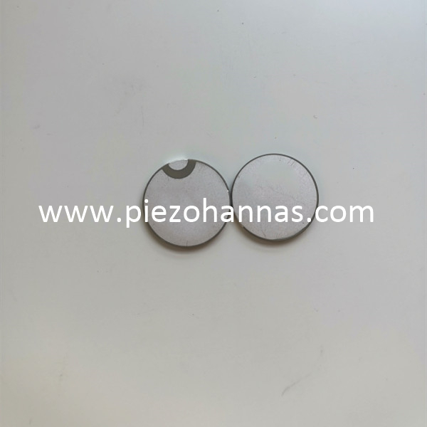 Silver Electrode Pzt Powder Piezo Ceramics Disc for Vibration Sensors