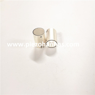 High Temperature Small Piezoelectric Tube for Print Head Transducers
