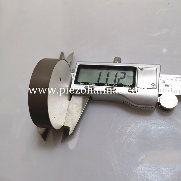 Customized Hard Material Piezoelectric Discs Transducer for Sonar