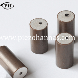 high power piezo ceramic cylinder piezoelectric components for car parking sensors 