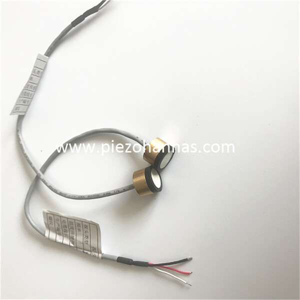 Custom 200KHz Piezoelectric Transducer Ultrasound for Ultrasonic Gas Flowmeter
