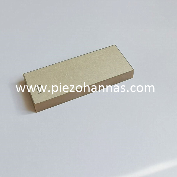 Silver Electrode Piezoelectric Ceramic Plate for NDT Transducers