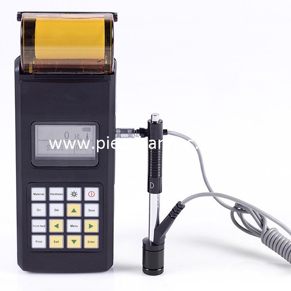 portable hardness tester with built-in thermal printer
