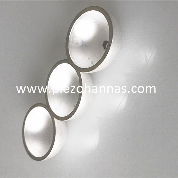 high density piezo ceramic spheres for hydrophone