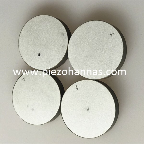 piezoelectric ceramic cylinder crystal for wall thickness sensor