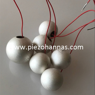 electronic transducer piezo ceramics sphere for acoustic hydrophones