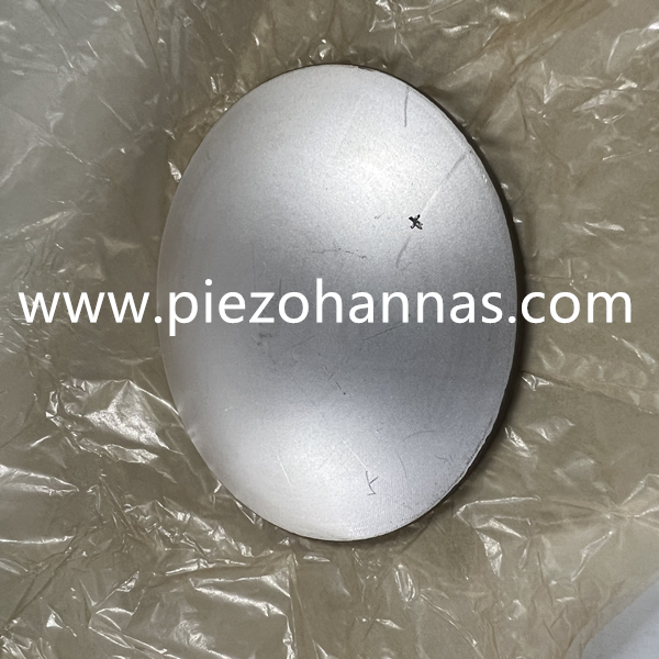 1MHz Centerless Piezo Focusing Spherical Piezo Focal Bowls Piezo 