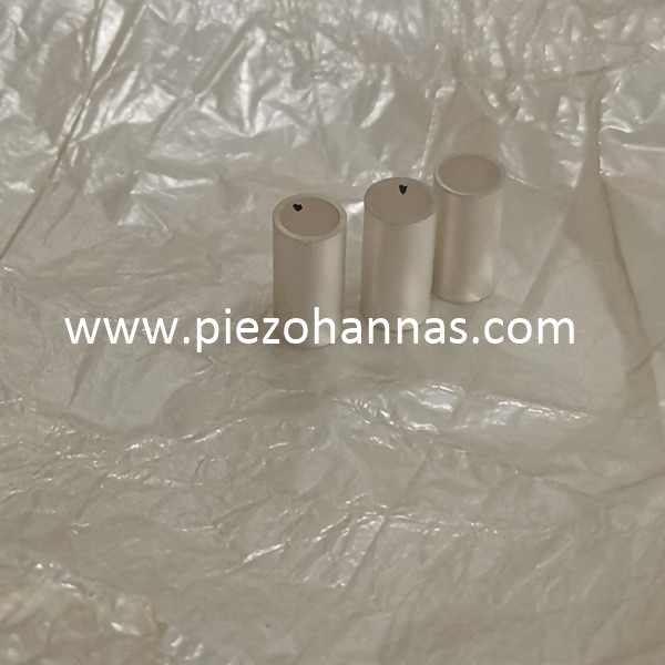 PZT5X Material Piezo Cylinder Pipe for Underwater Acoustic Sensors