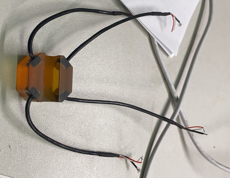 4Mhz Clamp on External Piezo Ultrasonic Transducers for Water Flow Meter 