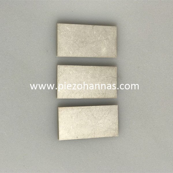 PZT5 piezoelectric plate sensors for electricity harvesting sheet 