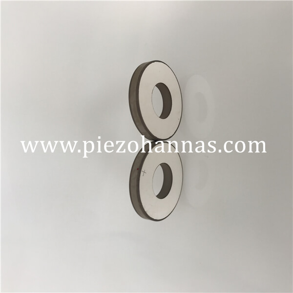 high frequency ultrasonic piezo ring ceramic transducer