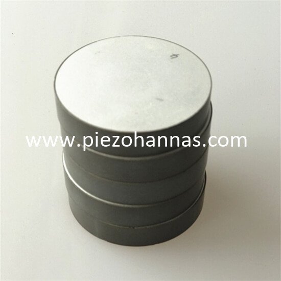 piezoelectric ceramic cylinder crystal for wall thickness sensor