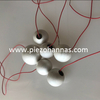 low cost piezoceramic sphere piezoelectric oscillator