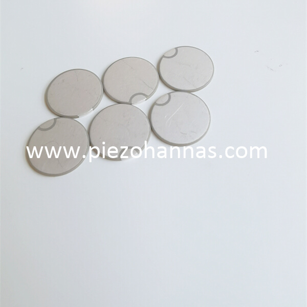Piezoceramic Material Piezoelectric Disc Transducer for Materials Analysis