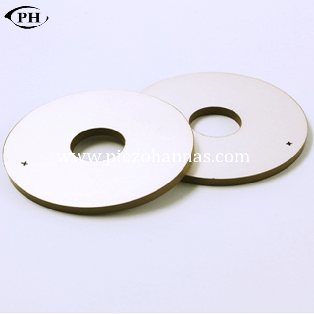 high frequency ring shape piezoelectric transducer for igniter