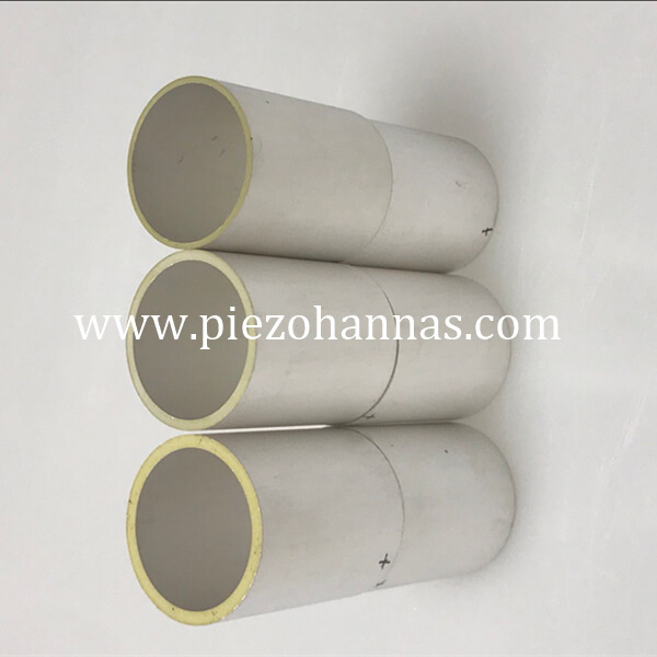 PZT material piezoceramic tube sensor for sale