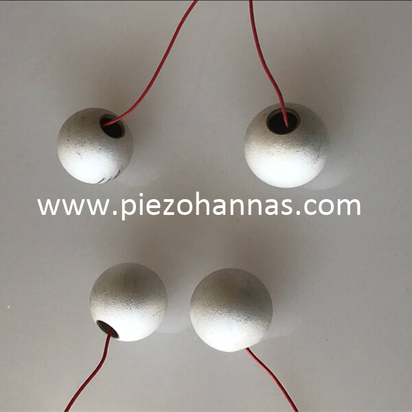 low cost piezo ceramic spheres vibration sensor