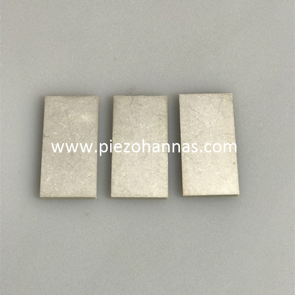 PZT5 piezoelectric plate sensors for electricity harvesting sheet 