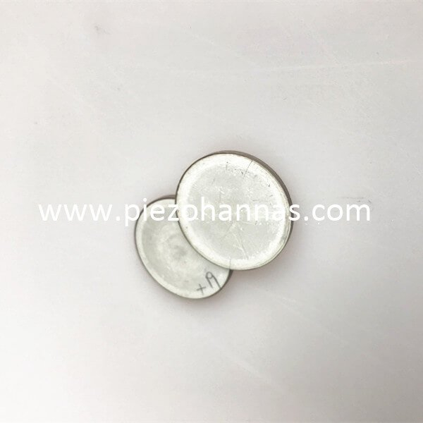 high performance piezo electric disc for wall thickness sensor
