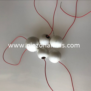 Buy Piezoelectric Sphere Transducer Piezoelectric Ceramic Crystal 