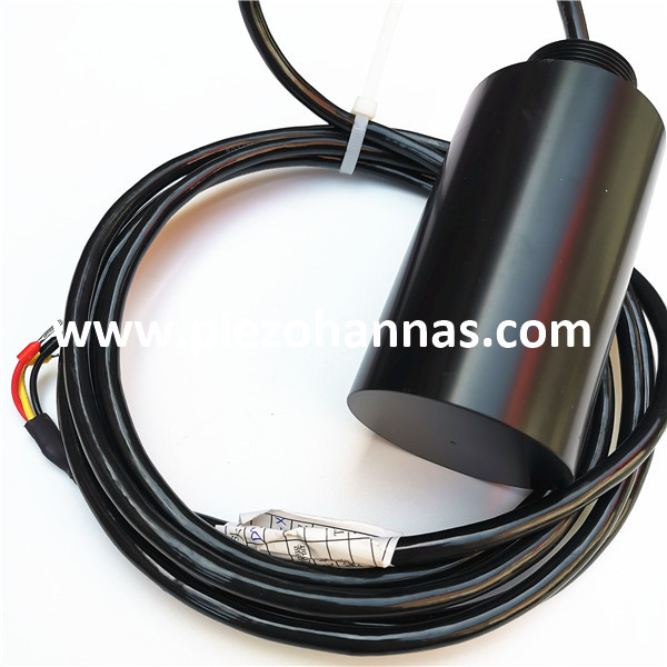20KHz Horizonally-polarized Cylindrical Ultrasonic Transducer Ultrasonic Flowmeter
