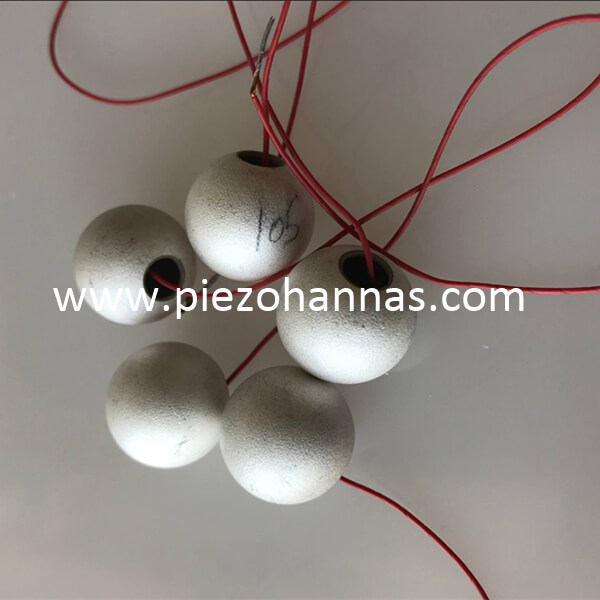  Piezoelectric Materials Piezo Sphere Pzt Crystal Piezoceramic Transducer for Ultrasound Probe