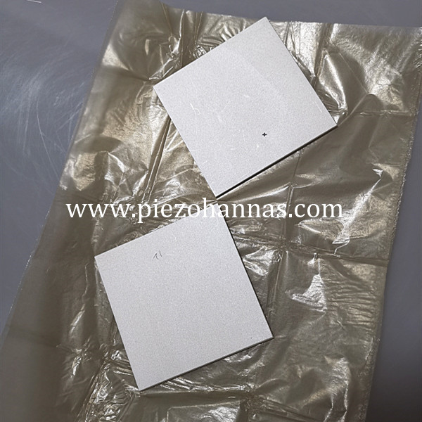 High Sensitivity Piezoelectric Ceramic Plate for Accelerometers Sensor