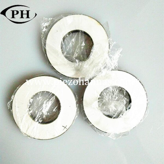 130 KHz piezoelectric ceramic rings for tonpilz transducer