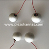 piezoelectric ceramic sphere for sonar transducer