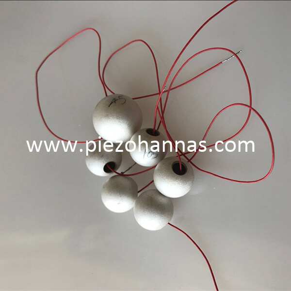 PZT material piezoelectric sphere piezoelectric force sensor price from